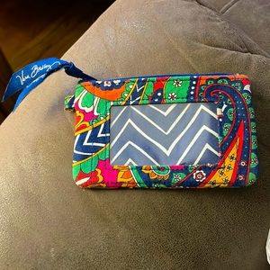 Vera Bradley Key Chain ID Case with Zipper